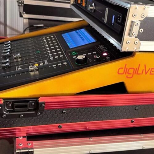 定做录音大师Digi防ive1航数字调音台6空箱机箱L震机柜机箱保护箱