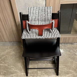 成长椅座垫适用stok餐椅坐垫宝宝椅垫加厚防水耐脏易打理四季 坐垫