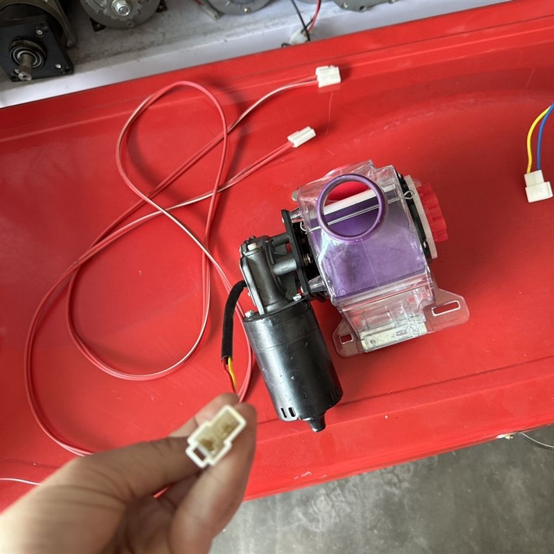 电动肥盒电子g排肥器旋耕机施肥机播肥下料12v嘉禾50w通用宽窄可