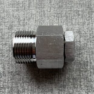 4外螺纹 M10 内螺纹G3 1内螺纹304 1不锈钢内外丝接头