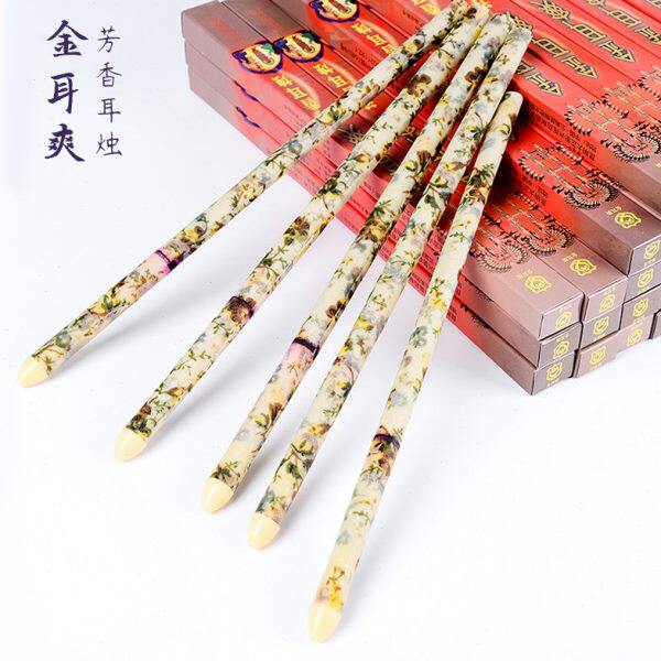 金耳爽芳香耳烛直筒采耳工具耳疗美容院家用耳烛棒吸耳屎耳灸50对