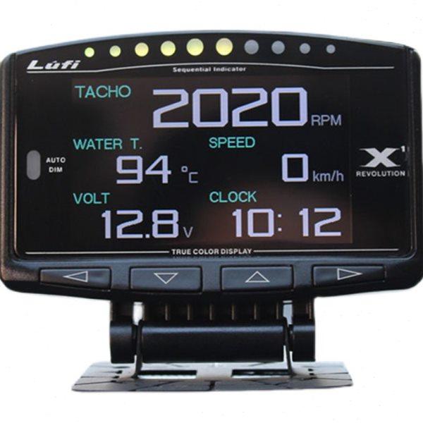 LUFI多功能OBD仪表汽车改装x1 水温油温涡轮燃油压力油耗排气温度,汽车零部件/养护/美容/维保,汽车仪表,淘宝优惠券,粉丝福利购,淘宝优惠卷