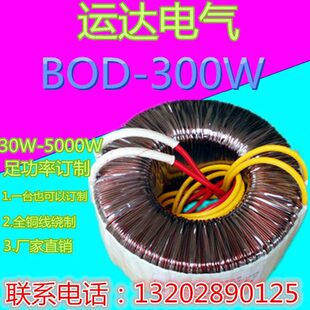 300W(VA)380V转100V110V120V160V180V220V230V380V环形变压器