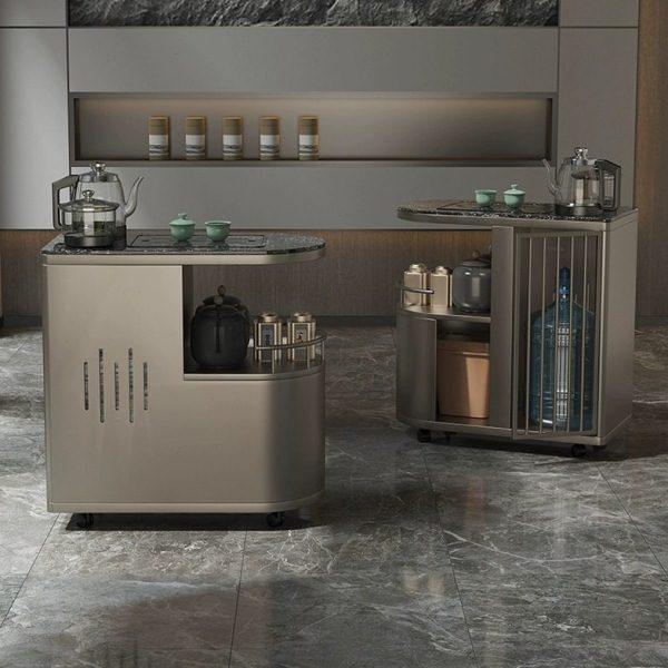 可移动小茶台家用小茶车边几茶水柜烧水壶一体式阳台小茶桌椅组合,商业/办公家具,茶台/茶桌,淘宝优惠券,粉丝福利购,淘宝优惠卷