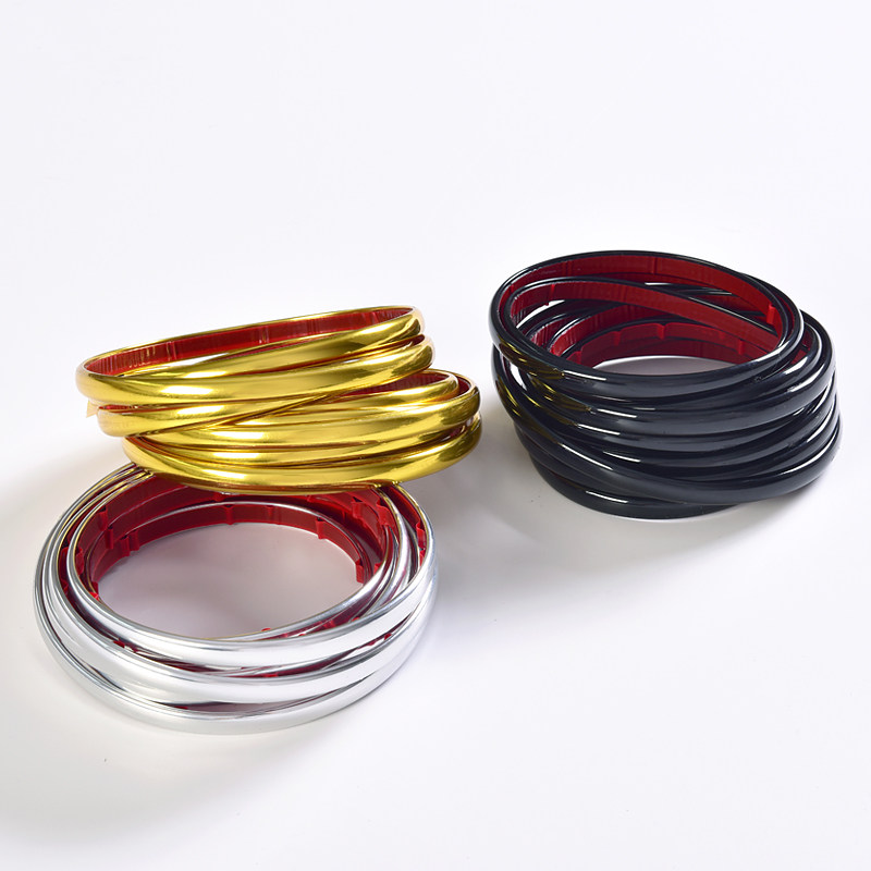 亮金色美缝条接边缝条墙纸自粘墙布D压边装饰条壁布壁纸卡条高光