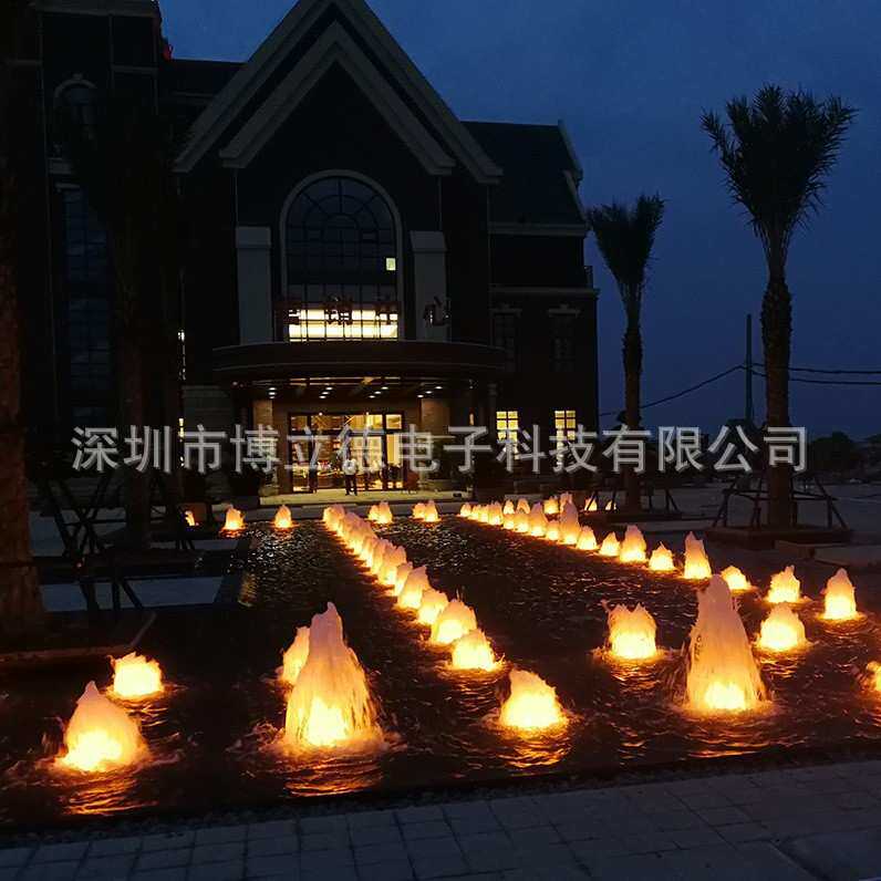 小型别墅涌泉户外庭院景观水景喷泉设备公司鼓泡泡不锈钢喷头