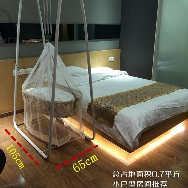 儿童摇椅躺椅 0到2岁上下摇潮汕电动摇篮宝宝吊床童床自动摇窝