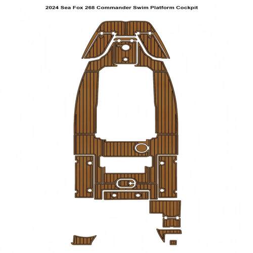 2024 Sea Fox 268 Commander 游艇船舶EVA柚木地板 亚马逊热销