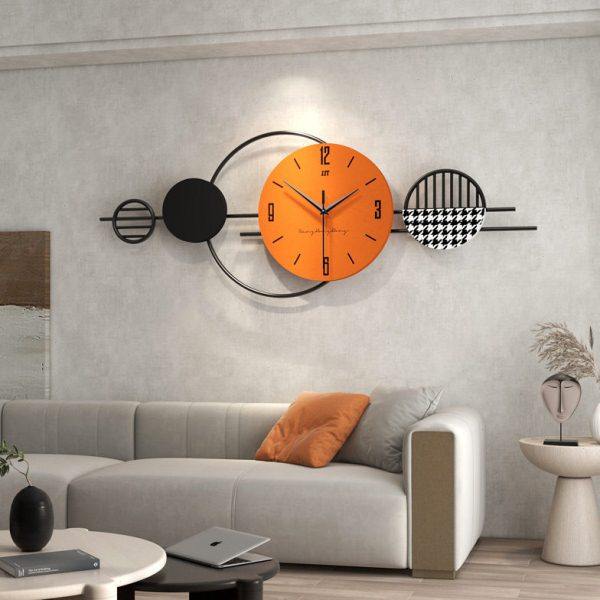钟表挂钟客厅时尚简约家用餐厅大气装饰挂墙级感创意静音时钟,家居饰品,挂钟,淘宝优惠券,粉丝福利购,淘宝优惠卷