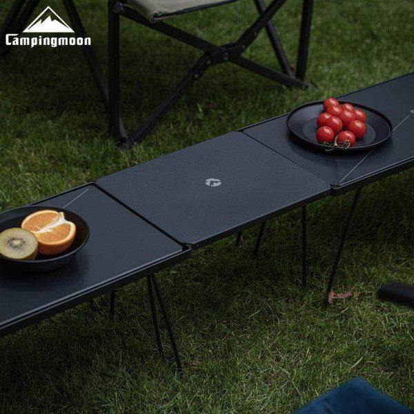 柯曼T-229-9BK户外露营折叠桌铝合金桌板 黑化置物架二分之一天板,户外/登山/野营/旅行用品,户外桌子,淘宝优惠券,粉丝福利购,淘宝优惠卷