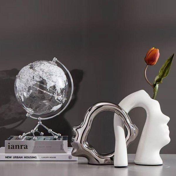 花瓶轻奢高档酒柜摆件客厅餐桌家居饰品电视柜高级装饰玄关艺术品,家居饰品,花瓶,淘宝优惠券,粉丝福利购,淘宝优惠卷