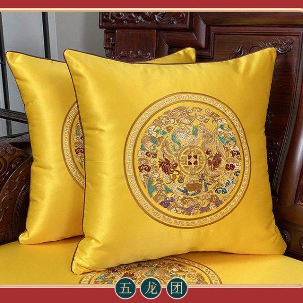 包邮罗汉床垫子棕垫中式红木沙发垫布艺坐垫加厚椅子垫靠垫套定做