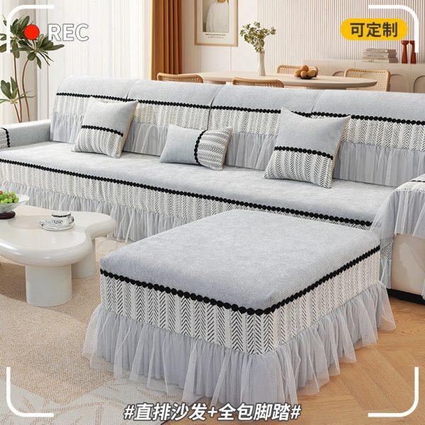 直排沙发垫四季通用2025新款皮沙发盖布坐垫布套罩子全包脚踏定制,居家布艺,沙发垫,淘宝优惠券,粉丝福利购,淘宝优惠卷