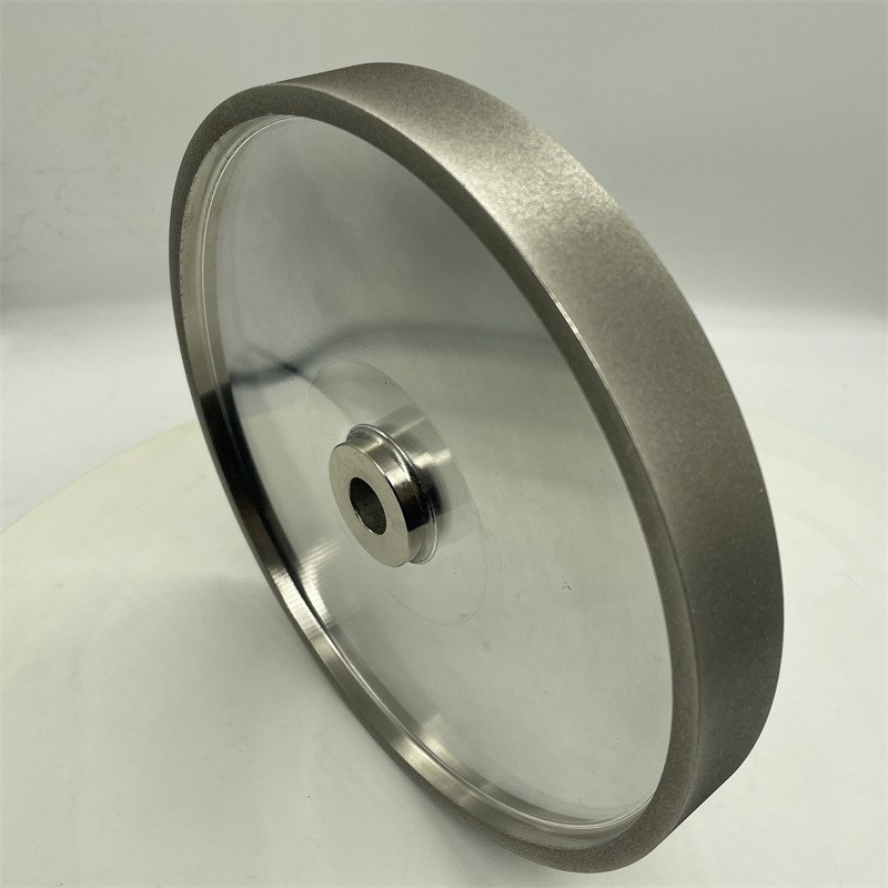 定制铝基体平行CBN砂轮 钨钢铣刀研磨輪磨削高速钢立方氮化硼砂轮