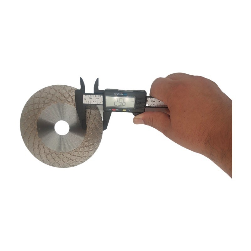 金刚石切割片新款125叶子波纹可切可磨瓷砖微晶石玻化砖打磨切割