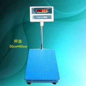佰伦斯电子秤BWS计重台秤小地磅称500kg1000kg公斤1吨台面60*80cm