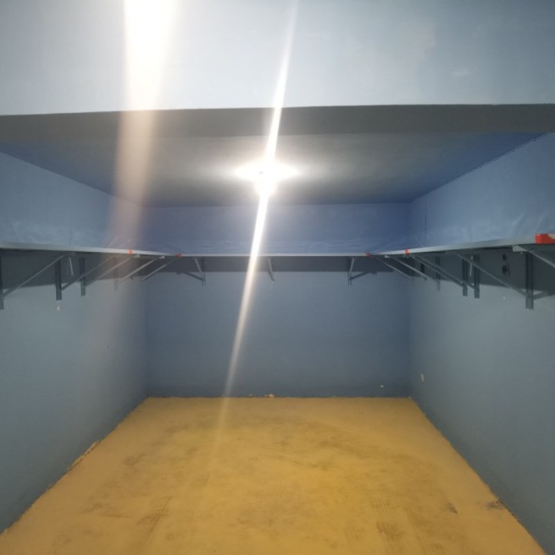 I9AT铁制车库墙上安装置物架家庭储藏间壁挂货架地下室防潮悬空收