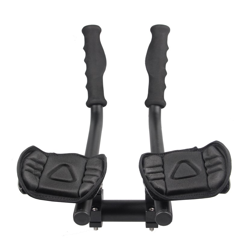 一体把休息把公路车改装分体式扁把休息把自行车可拆卸TT把通用