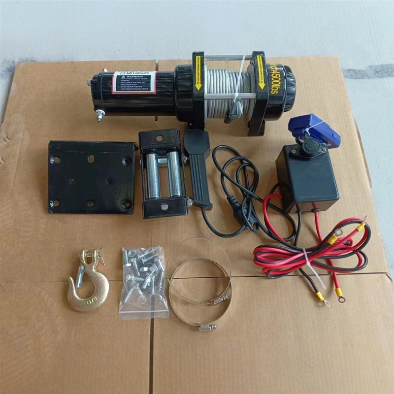 电动绞盘12V24V车载吊机汽车牵引车载卷扬机电动葫芦吊机提升机