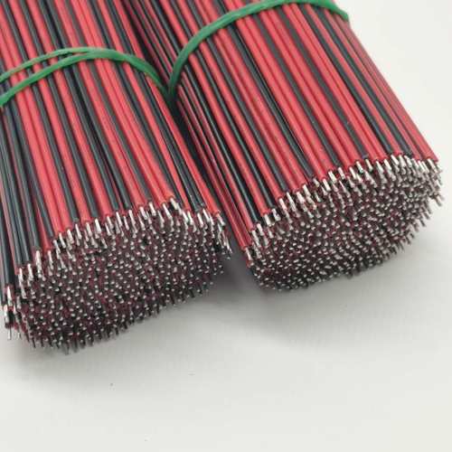 e468-20AWG0.5平方红黑双并线接2d灯条连l线排线镀锡铜线上锡导线
