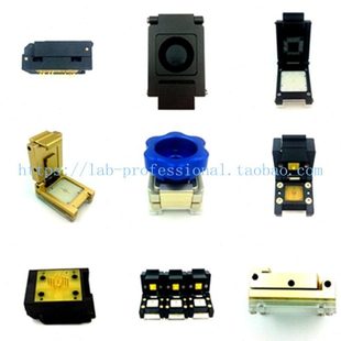 老化座烧录座 QFN12测试座2.0x2.0 客制 订制 专业制作 0.5MM定制