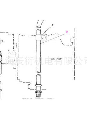 卡特彼勒3516C、3512C软管8N-1186 8N1186