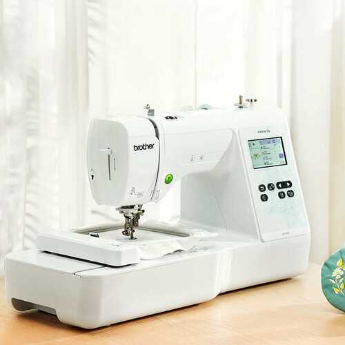 兄弟NV18E新M330E电脑家用绣花机全自动刺绣商用小型绣字绣花设备