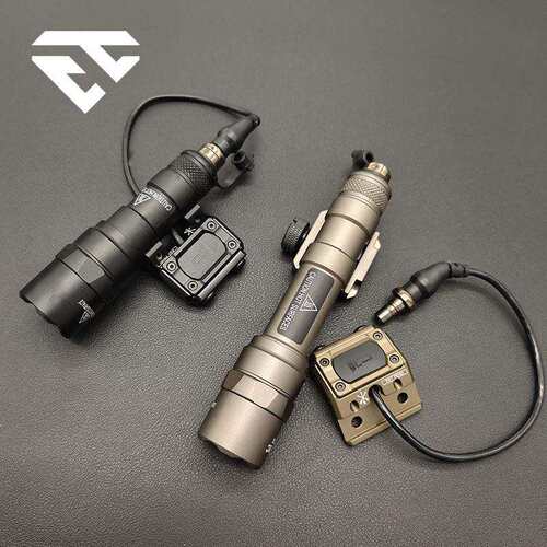 户外LED强光照明M600B/M300B手电筒灯长亮点亮双功能鼠尾组合套装
