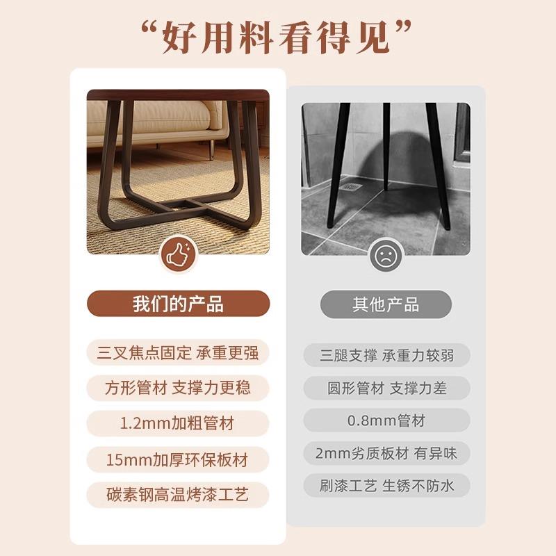 茶几客厅家用小户型边几咖啡桌洽谈桌子圆形餐桌郁金香阳台小圆桌