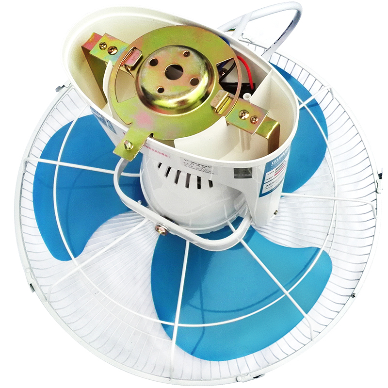 金羚吸顶扇电风扇楼顶扇吊顶风扇360度摇头扇工业吊扇宿舍大风