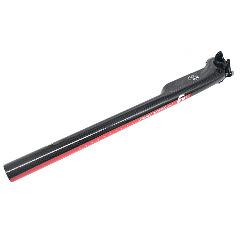 新款户外碳纤维自行车破风座管山地车公路车坐管坐杆单车超轻配件