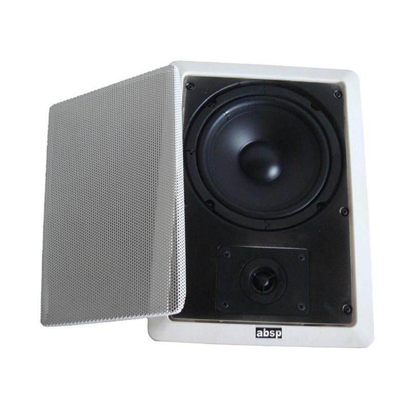 30W吸顶喇叭 长方形塑胶+钢网墙壁音箱 室内音响 天花喇叭