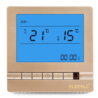 伊莱科EK8805HD-C-16地暖壁挂炉温度控制可调温控面板不带外置线