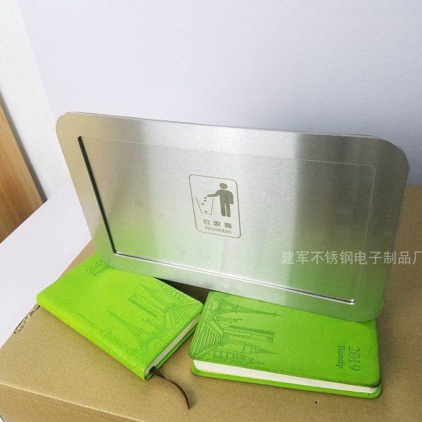 不锈钢侧开口盖子推盖侧开口盖子咖啡店快餐店垃圾桶柜子配件定制,家装主材,厨用垃圾桶,淘宝优惠券,粉丝福利购,淘宝优惠卷