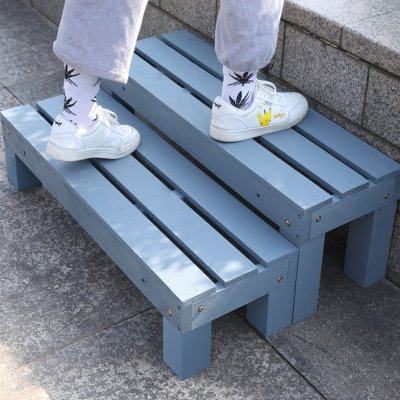 防腐木楼梯踏步板浴室实木家用台阶脚踏阳台增高踩脚凳厨房脚踏板,住宅家具,沙发凳/脚踏,淘宝优惠券,粉丝福利购,淘宝优惠卷