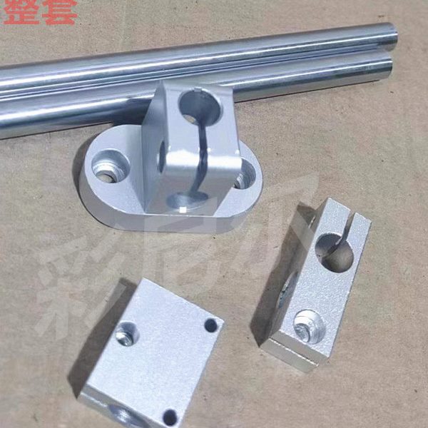 方形传感器 光电开关E3Z-D61安装固定支架铝合金材质传感支架图片