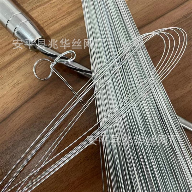 镀锌扎丝铁丝  捆绑丝 24#/22#0.7现货黑铁丝建筑工地镀锌切断丝