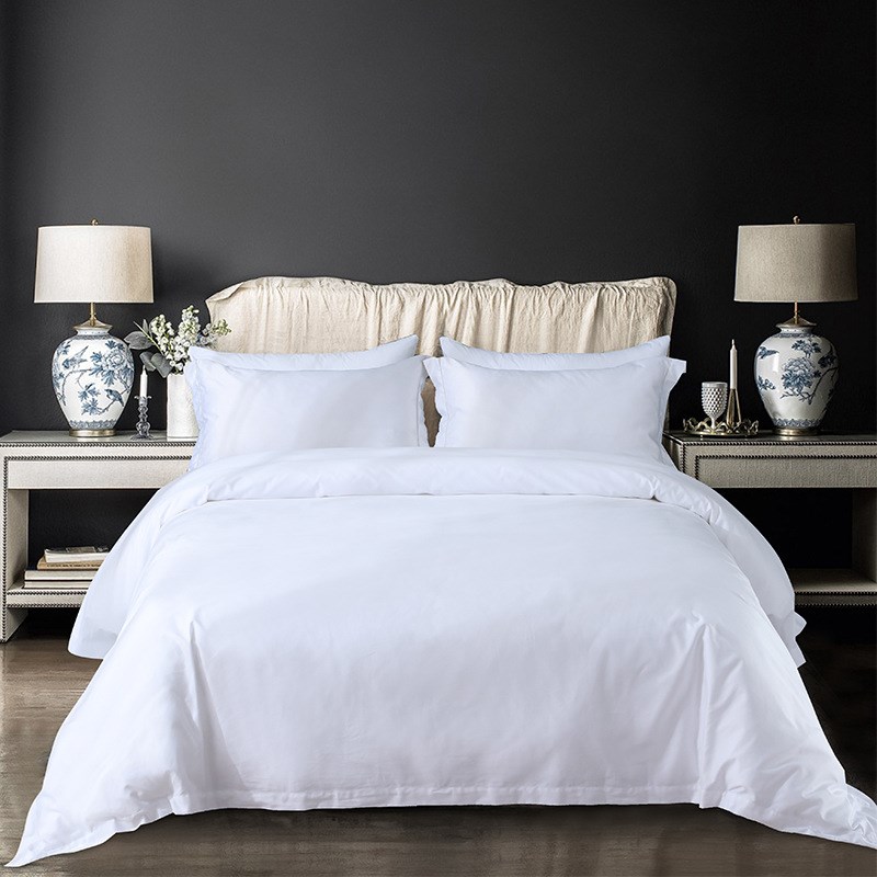 新款酒店布草特色床品贡缎四件套宾馆用品套件实力老厂家优质服务