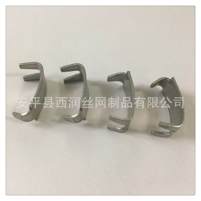 网片连接卡扣 铁丝固定卡扣 刺丝安装卡扣 刀片刺网卡扣钳子厂家