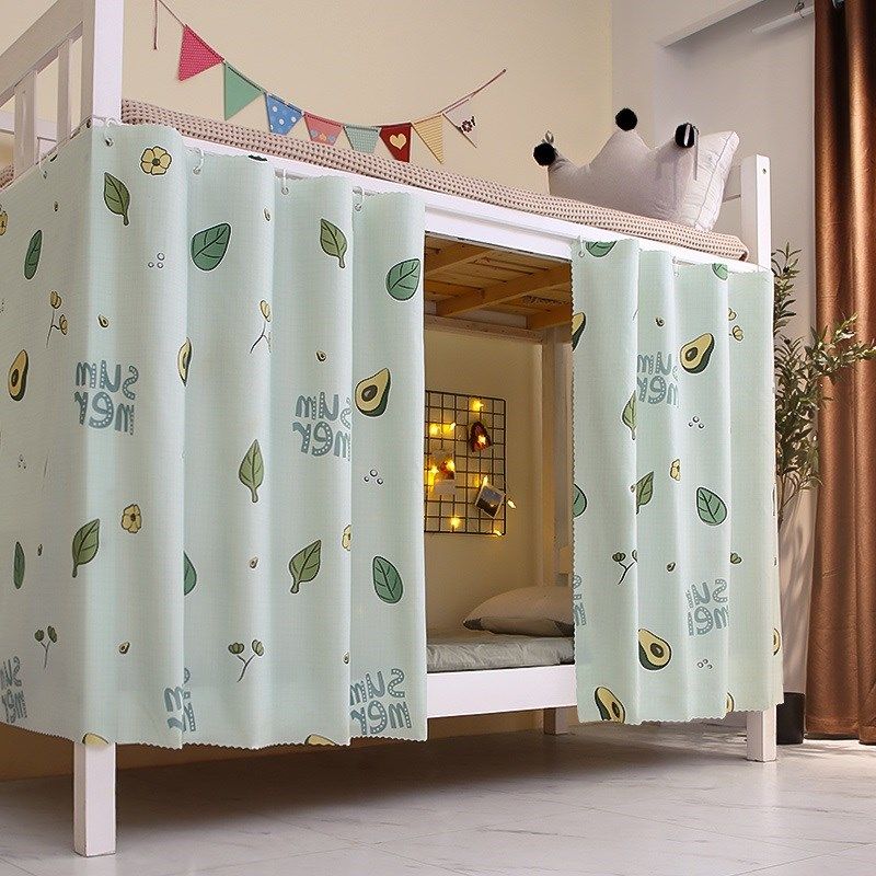 学生宿舍床帘上h铺遮光下铺床幔床遮挡帘床围挡布寝室窗帘下桌帘