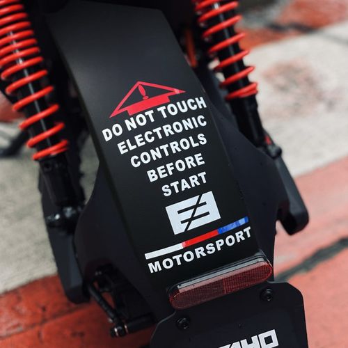 适合ZEEHO极核AE4i pro/AE4挡泥板贴纸改装电动车装.饰改装车贴