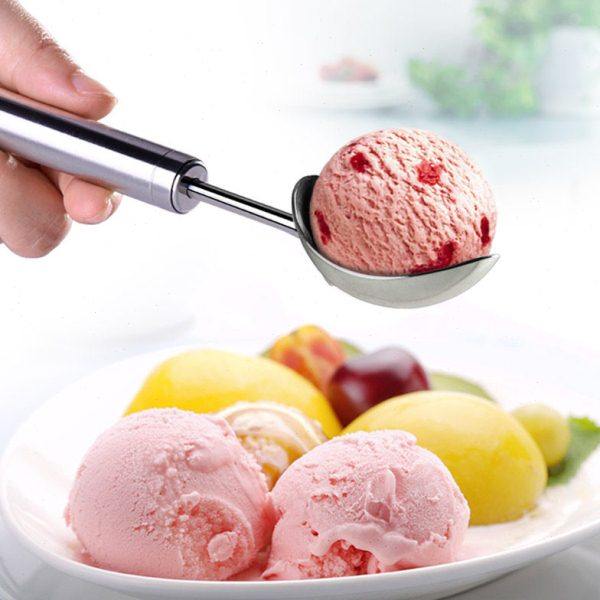 YSJ雪糕勺匙304不锈钢 挖冰淇淋勺子挖球器家用冰激凌球打球器