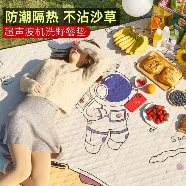 野餐垫防潮垫春游垫子野餐布户外便携地垫防水郊游野炊草坪沙滩垫,户外/登山/野营/旅行用品,防潮垫,淘宝优惠券,粉丝福利购,淘宝优惠卷