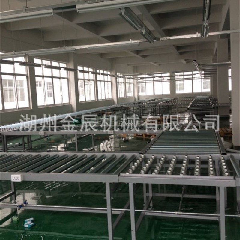 宁波客户定制无动力滚筒线 滚筒输送机 地辊线 辊道机 湖州生产