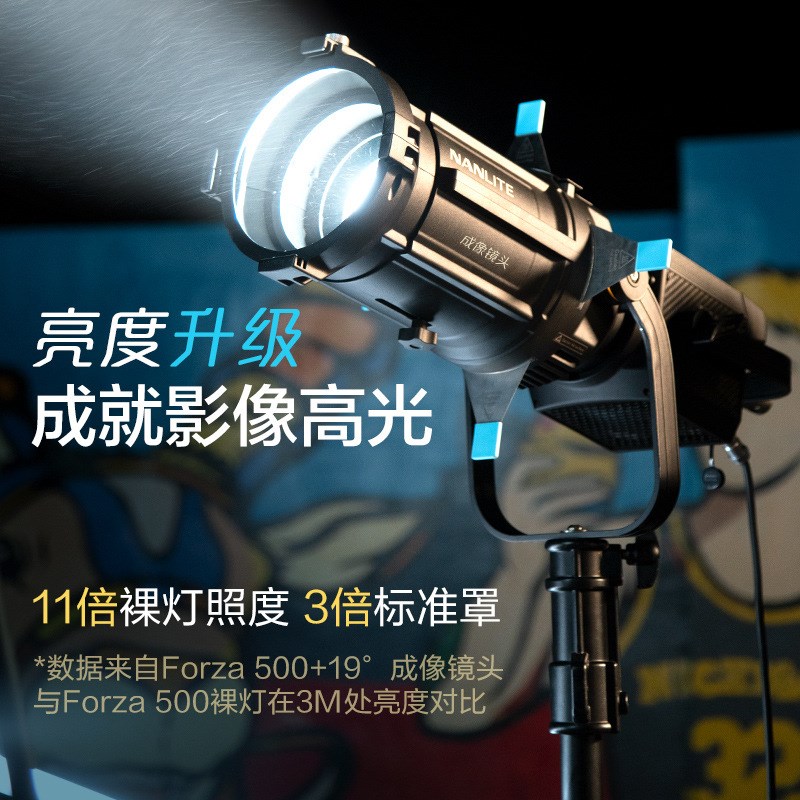 Nanlite南光Forza60专用成像镜头摄影艺术创意造型保荣卡口束光筒