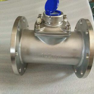 304不锈钢水表 不锈钢法兰水表 可拆式表DN50 65 80 100 125 150