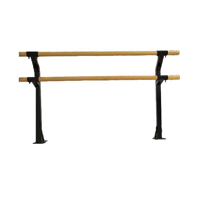 双层舞蹈把杆黑色落地固定式家用学校芭蕾舞舞蹈房专业压腿扶手