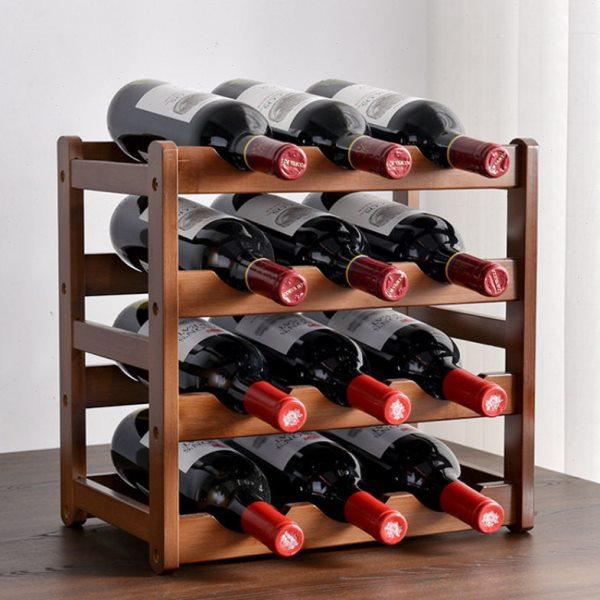 红酒架家用葡萄酒架子摆件桌面展示架酒柜置物架简易多放酒格子,收纳整理,红酒架,淘宝优惠券,粉丝福利购,淘宝优惠卷
