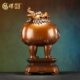 德祥缘 饰品 紫铜甪端香熏炉大号香炉香道用品仿古铜工艺品装