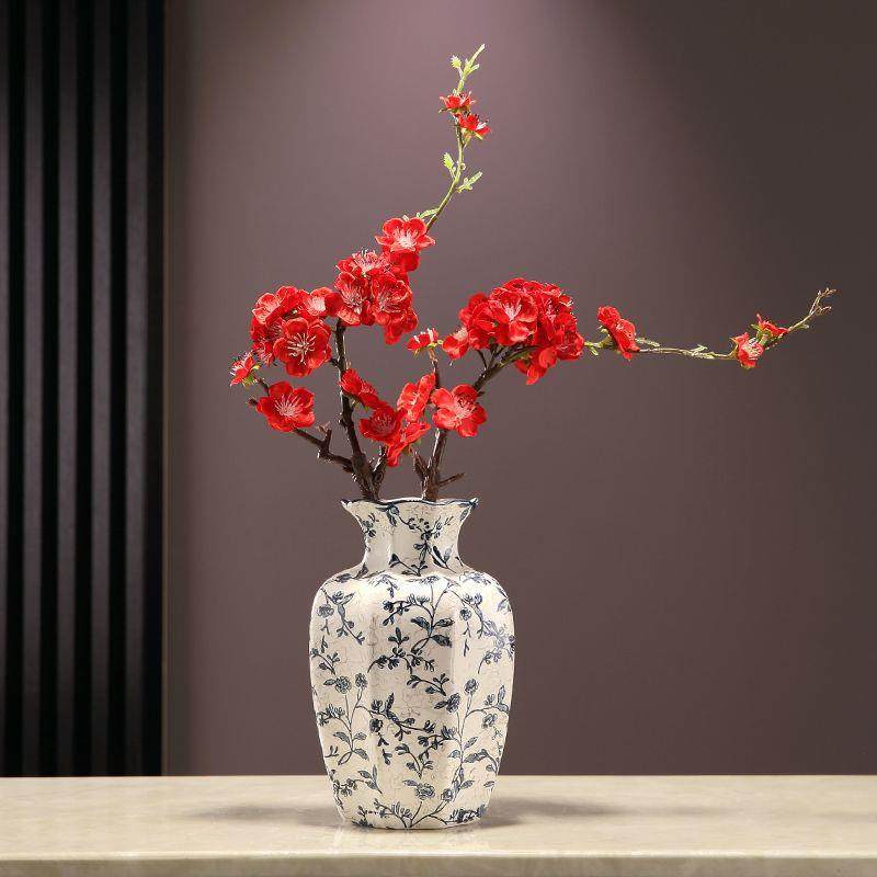 青花瓷花瓶陶瓷摆件新中式客厅博古架装饰品高档干花家居装饰摆设,玩具/童车/益智/积木/模型,毛绒/玩偶/公仔/布艺类玩具,淘宝优惠券,粉丝福利购,淘宝优惠卷